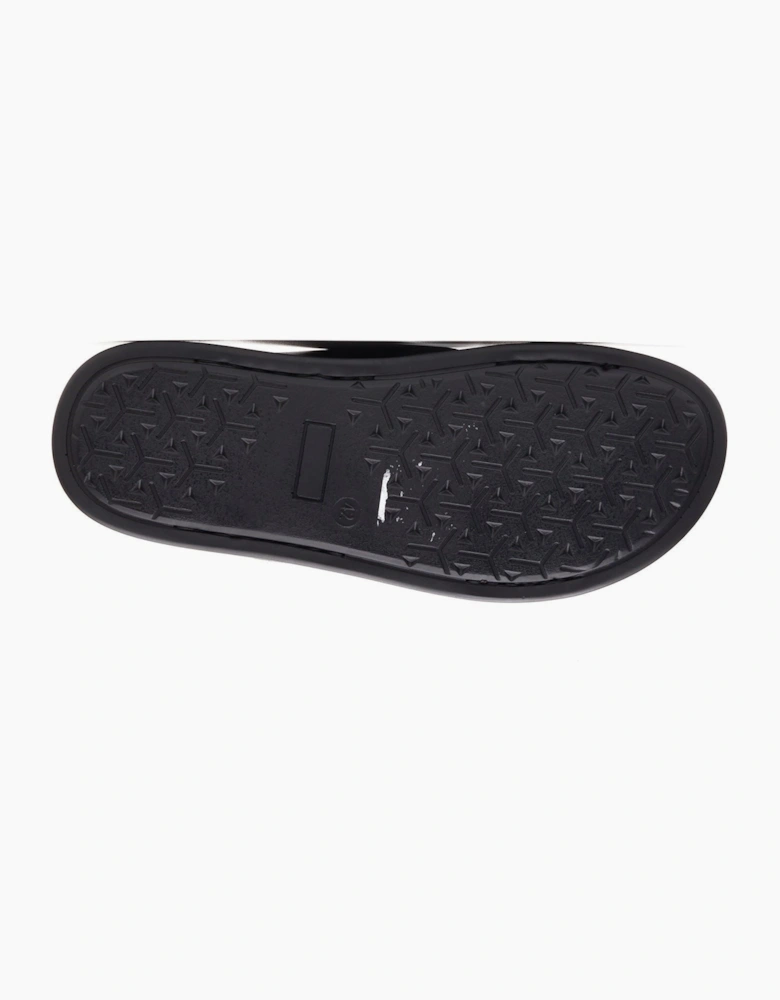 Base London Drift Leather Men's Black Sandals
