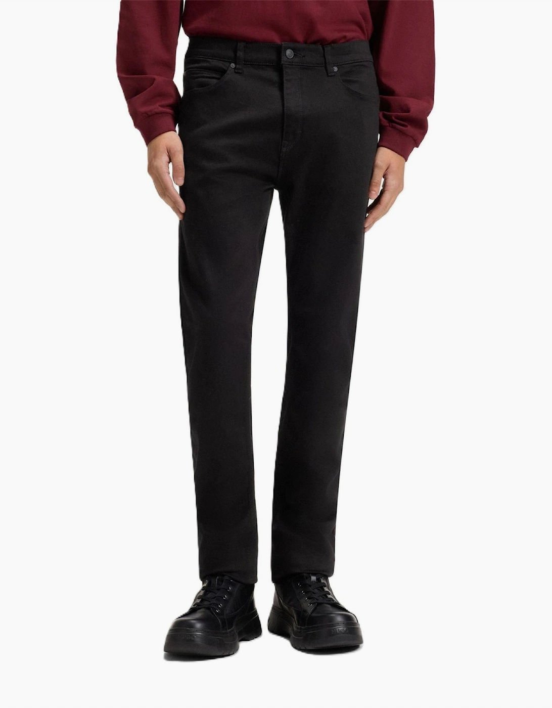 Mid Rise Slim Fit Five Pocket Jeans