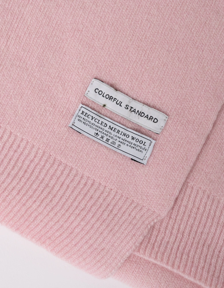 Colorful Standard Merino Wool Scarf - Faded Pink