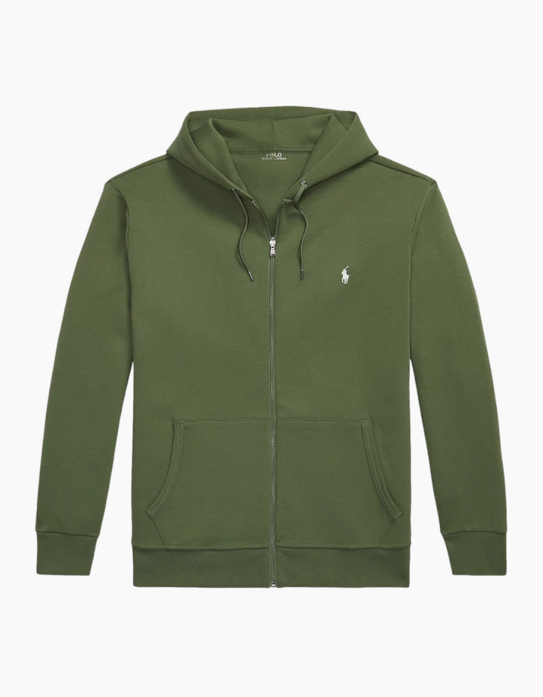 Polo Ralph Lauren Double Knit Zip Through Hoody 503 Supply Olive, 5 of 4