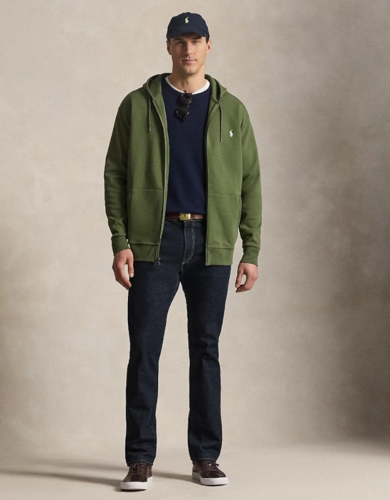 Polo Ralph Lauren Double Knit Zip Through Hoody 503 Supply Olive