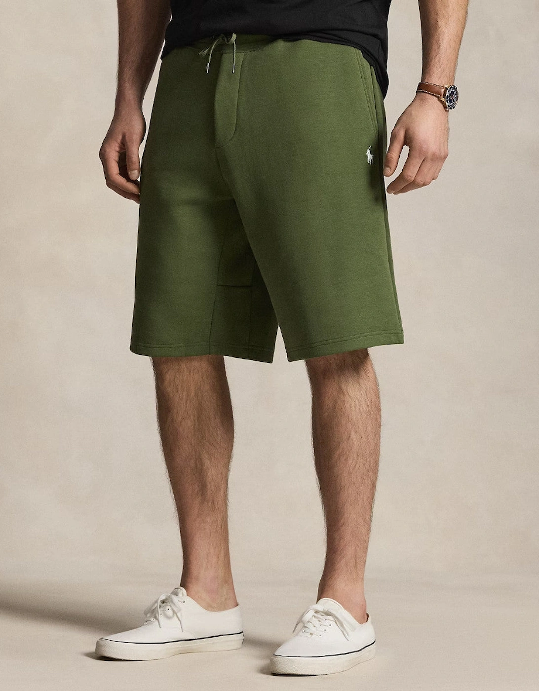 Polo Ralph Lauren Double Knit Athletic Shorts 502 Supply Olive