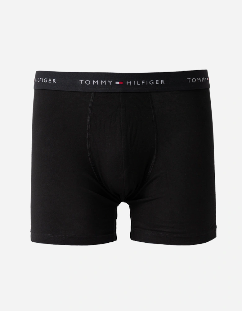 Tommy Hilfiger 5-Pack Logo Waistband Mens Boxer Briefs - Black