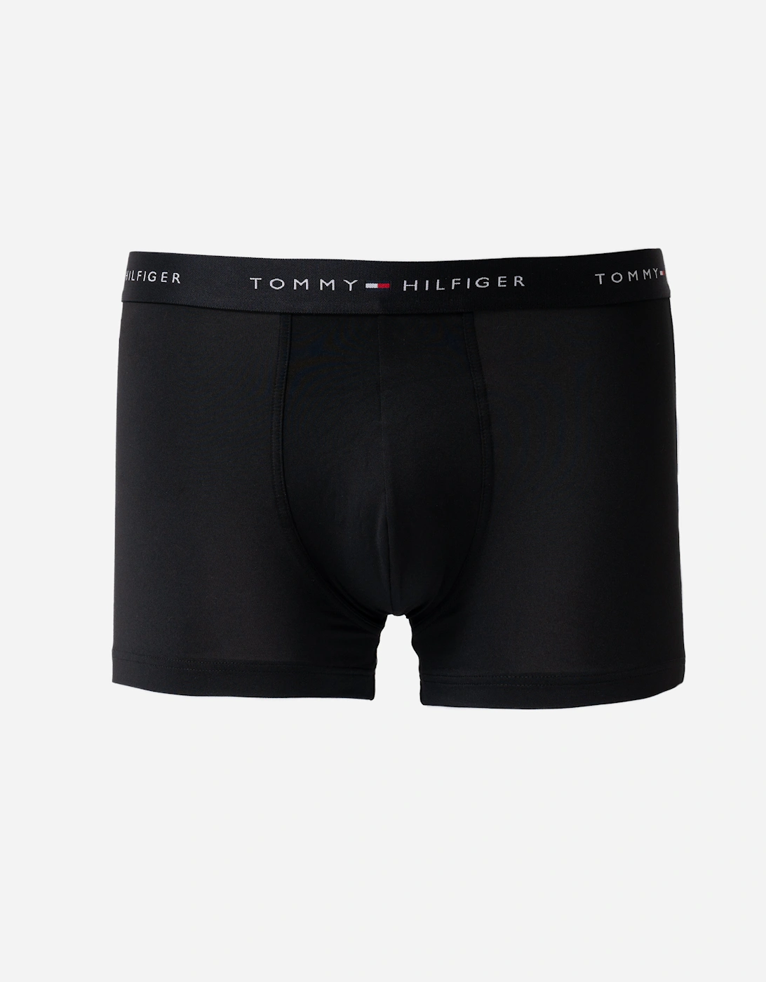 Tommy Hilfiger 3-Pack DTM Waistband Mens Trunks - Black/Mint/Army