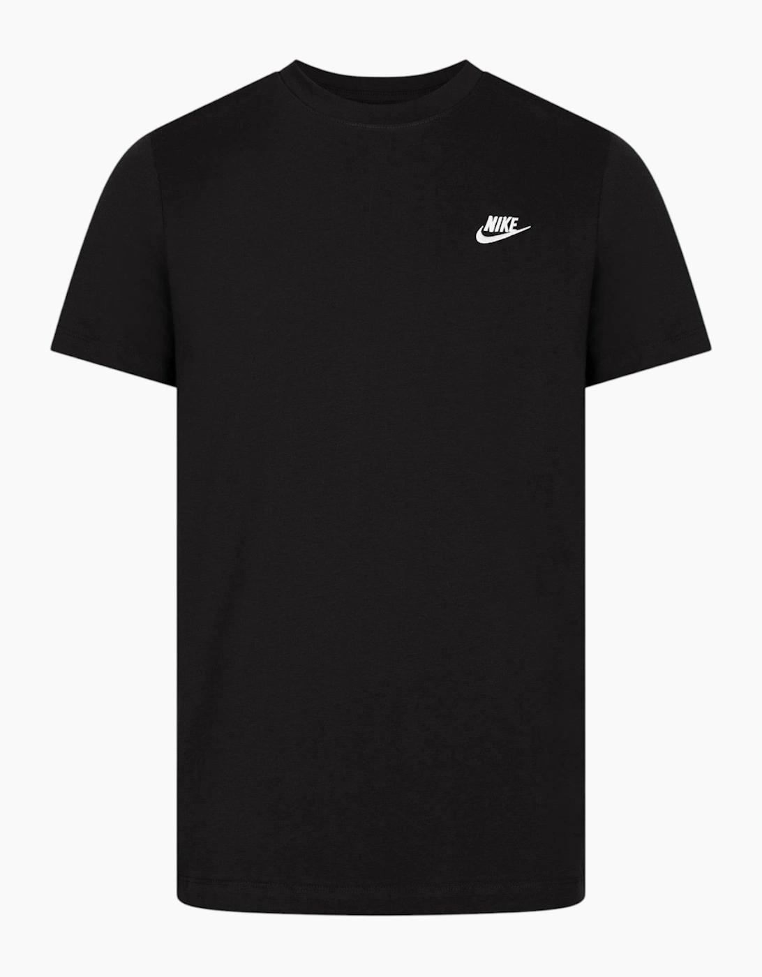 Nike Core Mens T Shirts Sportswear Club Swoosh Embroidered Futura Logo Tee