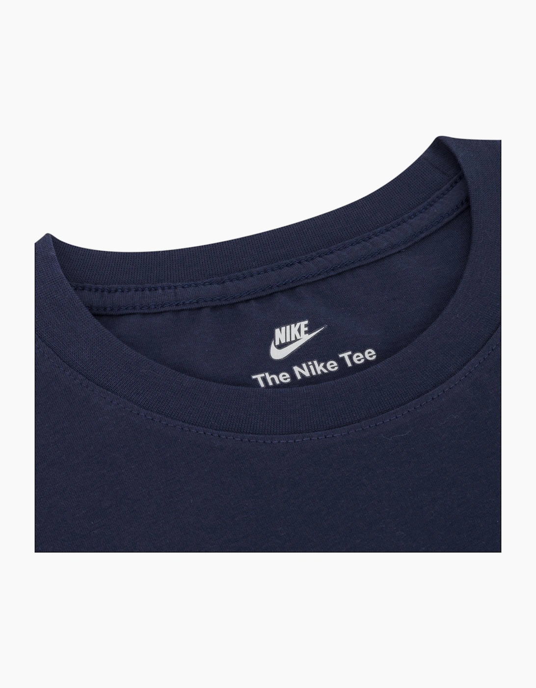 Nike Core Mens T Shirts Sportswear Club Swoosh Embroidered Futura Logo Tee