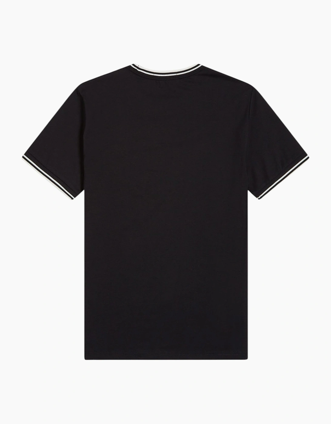 Fred Perry Twin Tipped Mens T Shirt Crew Neck Short Sleeve Summer Tee