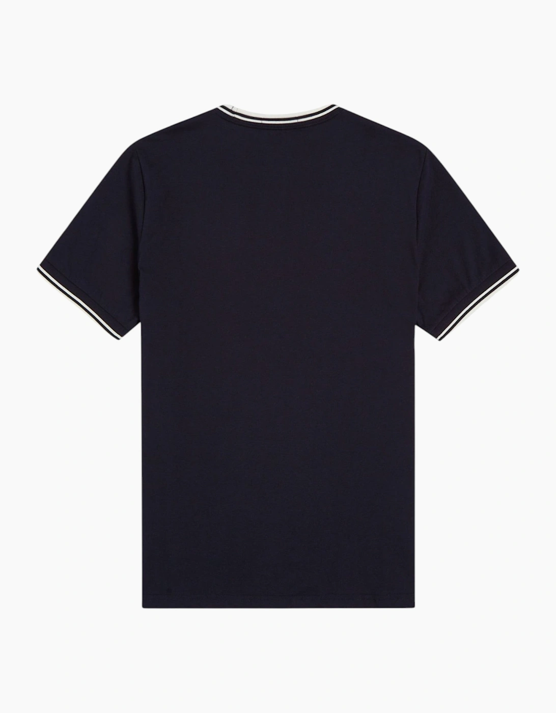 Fred Perry Twin Tipped Mens T Shirt Crew Neck Short Sleeve Summer Tee