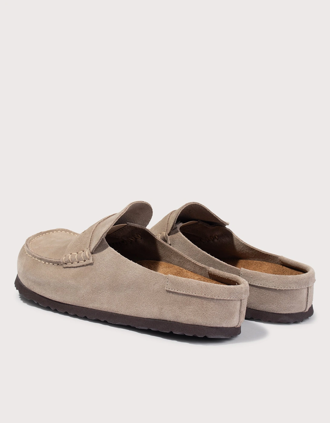 Naples Wrapped Suede Leather Clogs