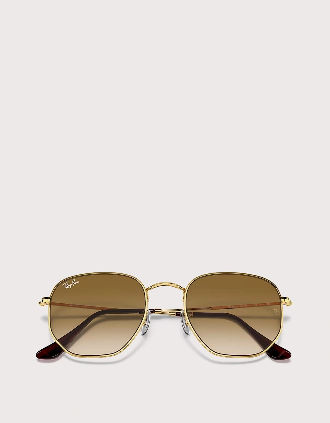 Hexagonal Flat Lens Sunglasses