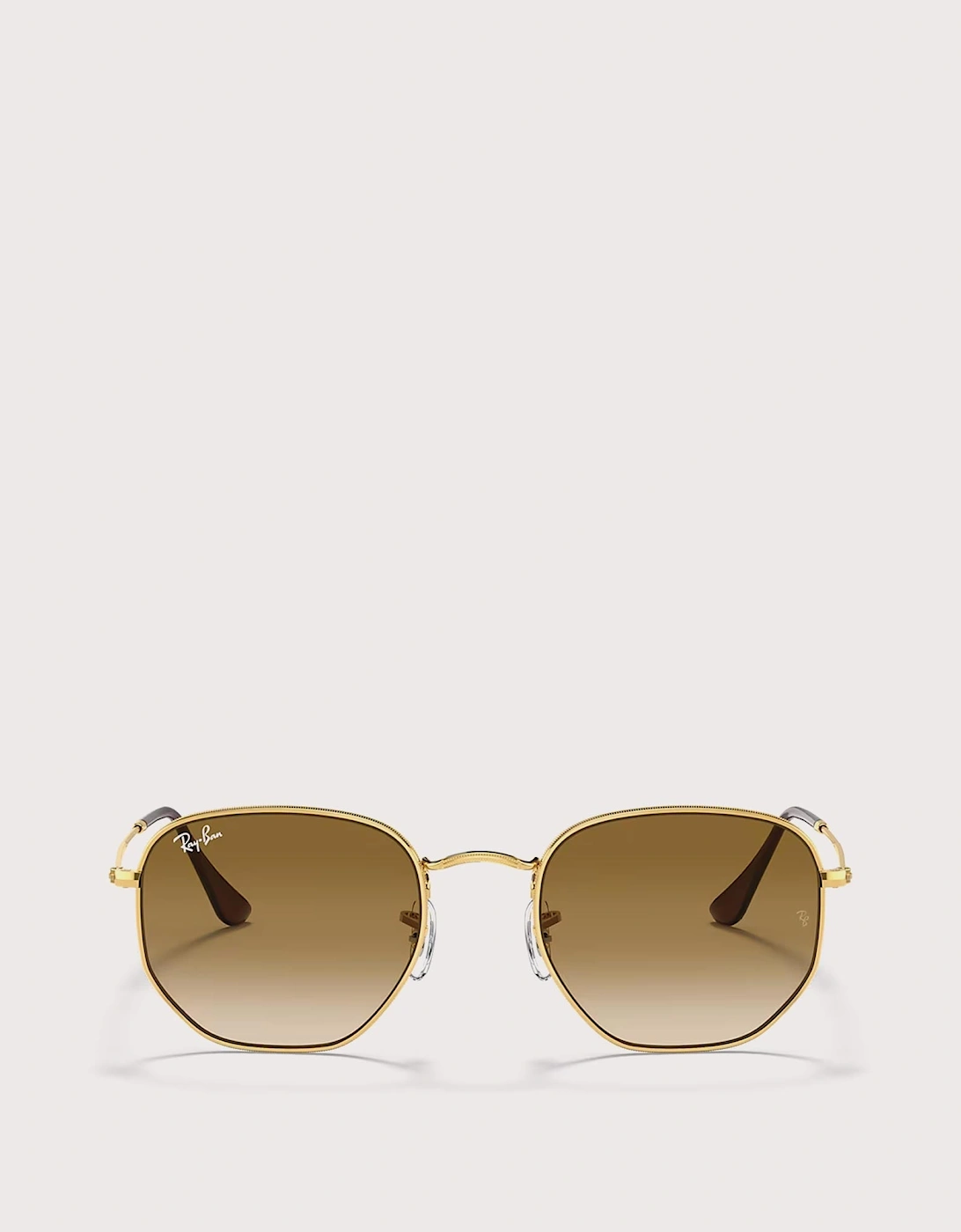 Hexagonal Flat Lens Sunglasses