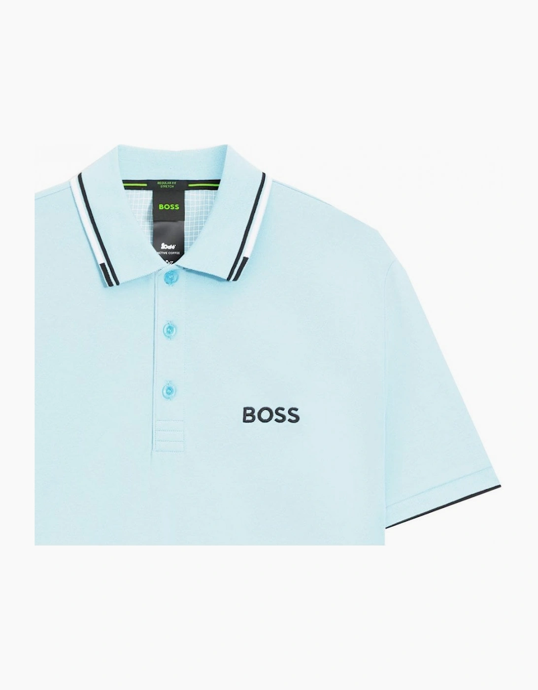 Hugo Boss Men's Light Blue Paddy Pro Polo Shirt