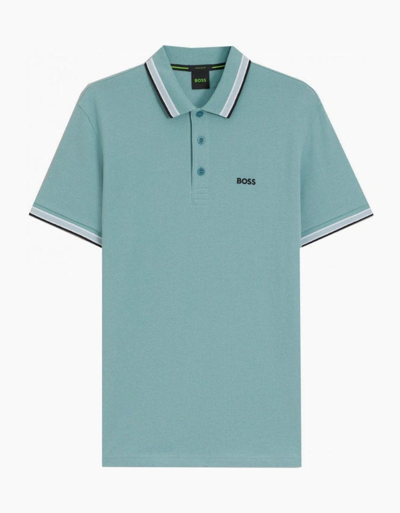Hugo Boss Light Blue Paddy Polo Shirt