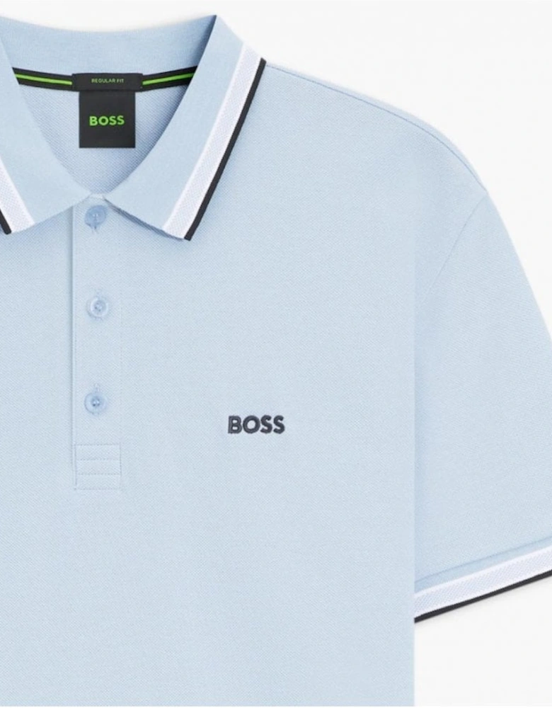 Hugo Boss Pale Blue Paddy Polo Shirt