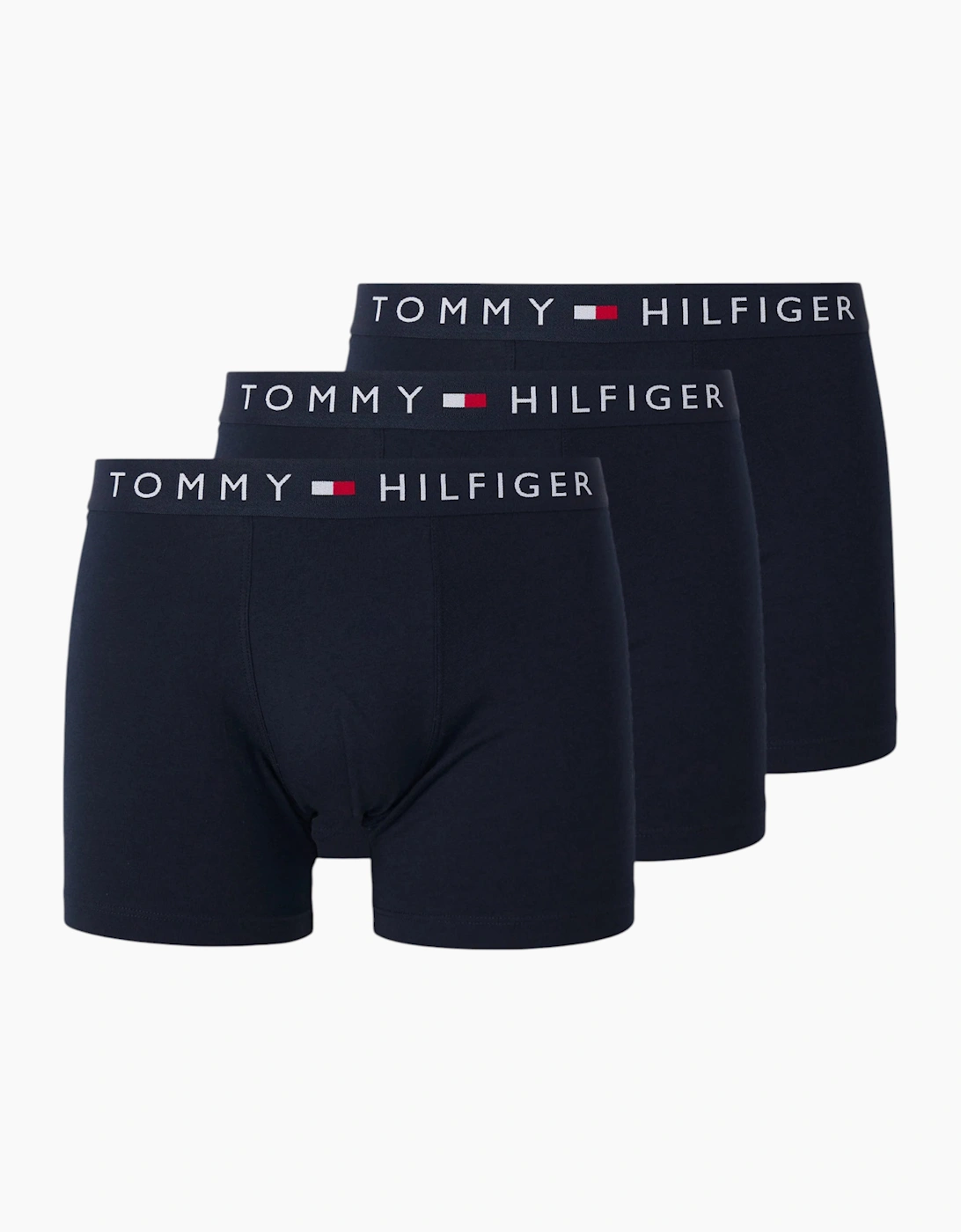 Tommy Hilfiger Men's Navy Underwear 3Pack Soft Boxer  44/32 2XL