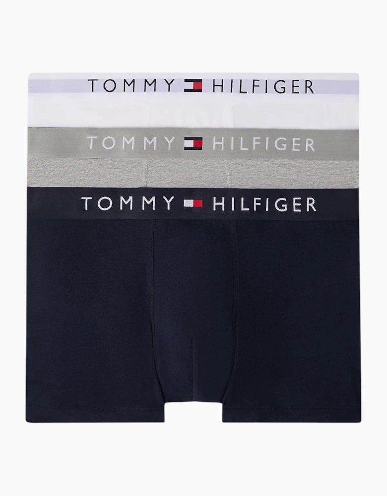 Tommy Hilfiger Mens Underwear 3Pack Trunks Boxer