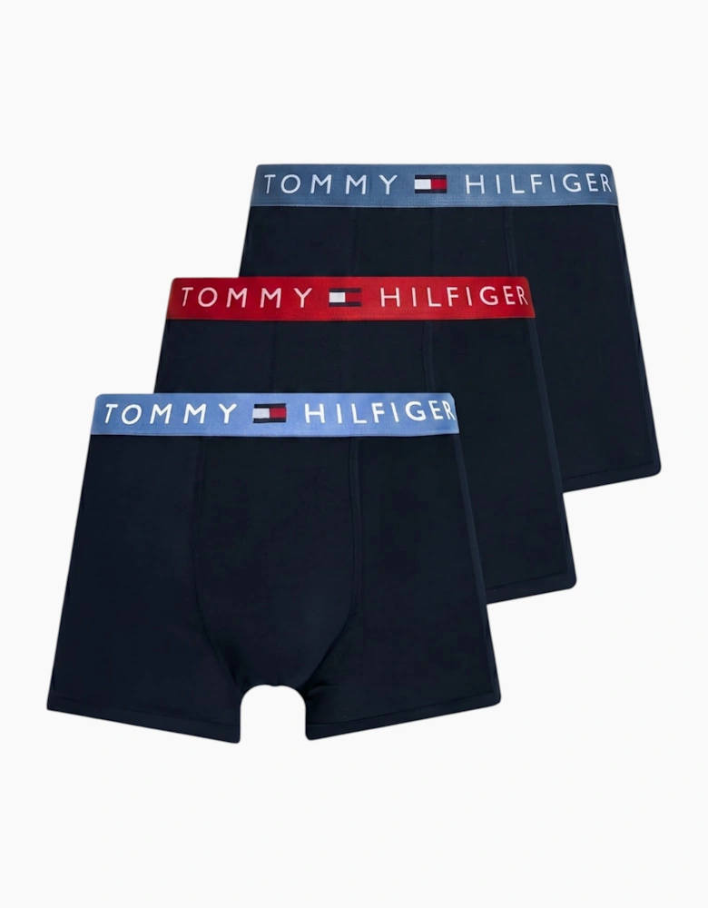 Tommy Hilfiger Mens Underwear 3Pack Trunks Boxer