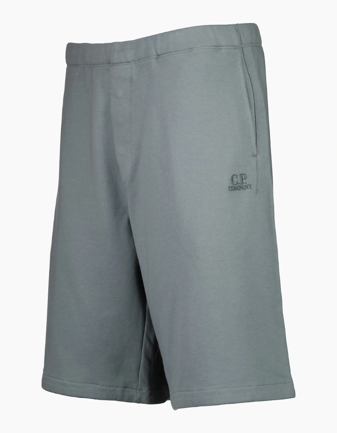 Diagonal Raised Fleece Logo Bermudas