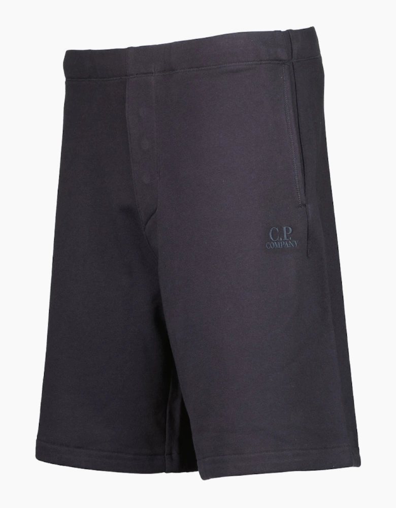 Diagonal Raised Fleece Logo Bermudas