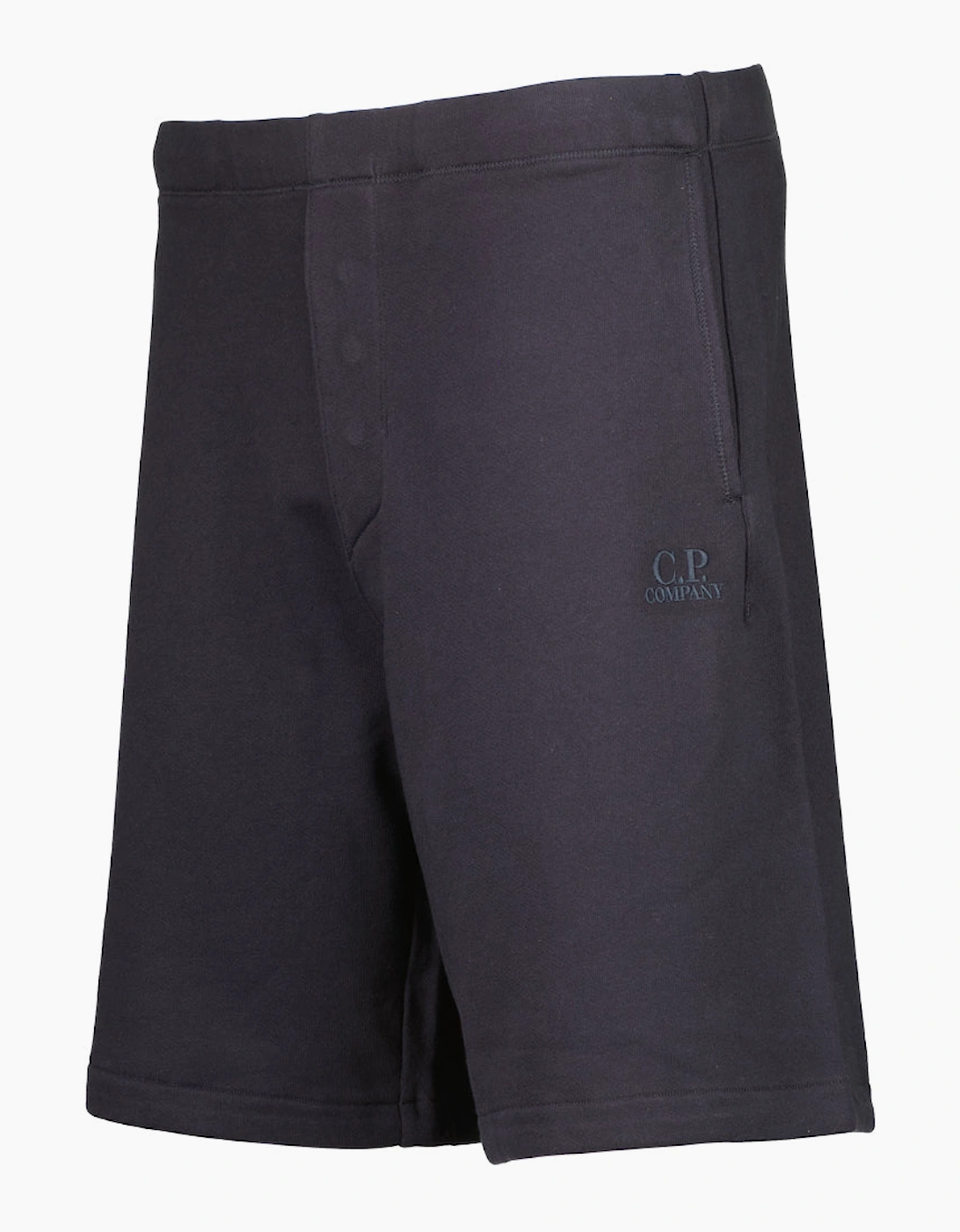 Diagonal Raised Fleece Logo Bermudas