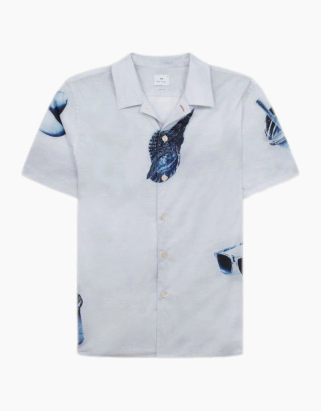 PS Paul Smith Beach Print Shirt 74 Smoke