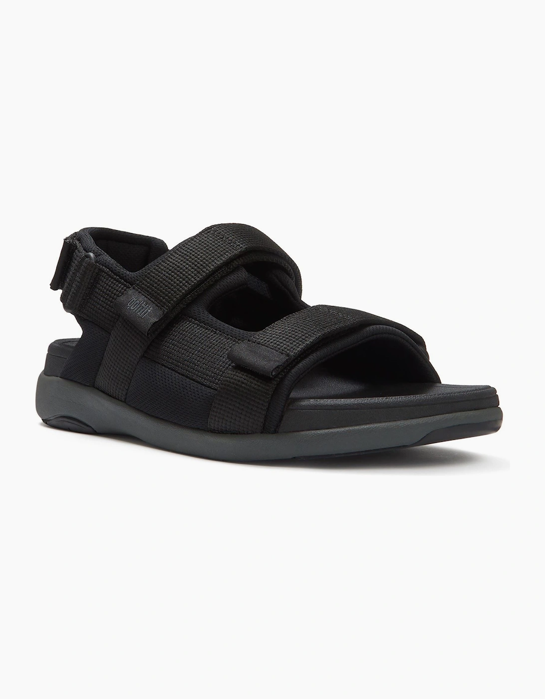 Fitflop F-Mode Go Polyester Men's Black Sandals, 6 of 5