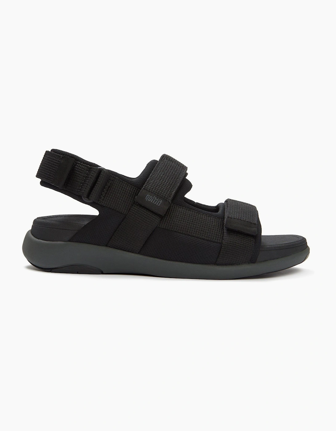 Fitflop F-Mode Go Polyester Men's Black Sandals