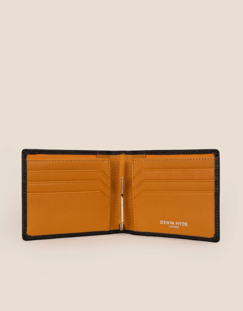 Sloane Tan Money Clip Wallet