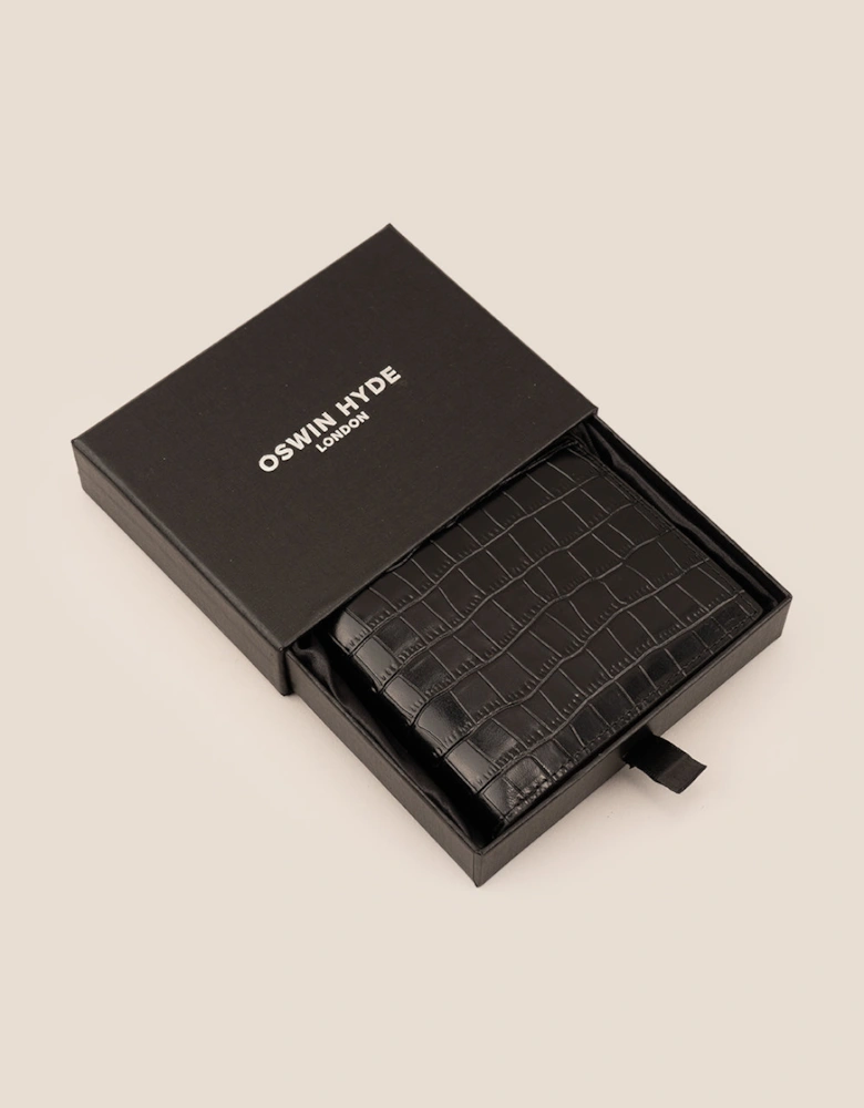 Leicester Black Bifold Wallet