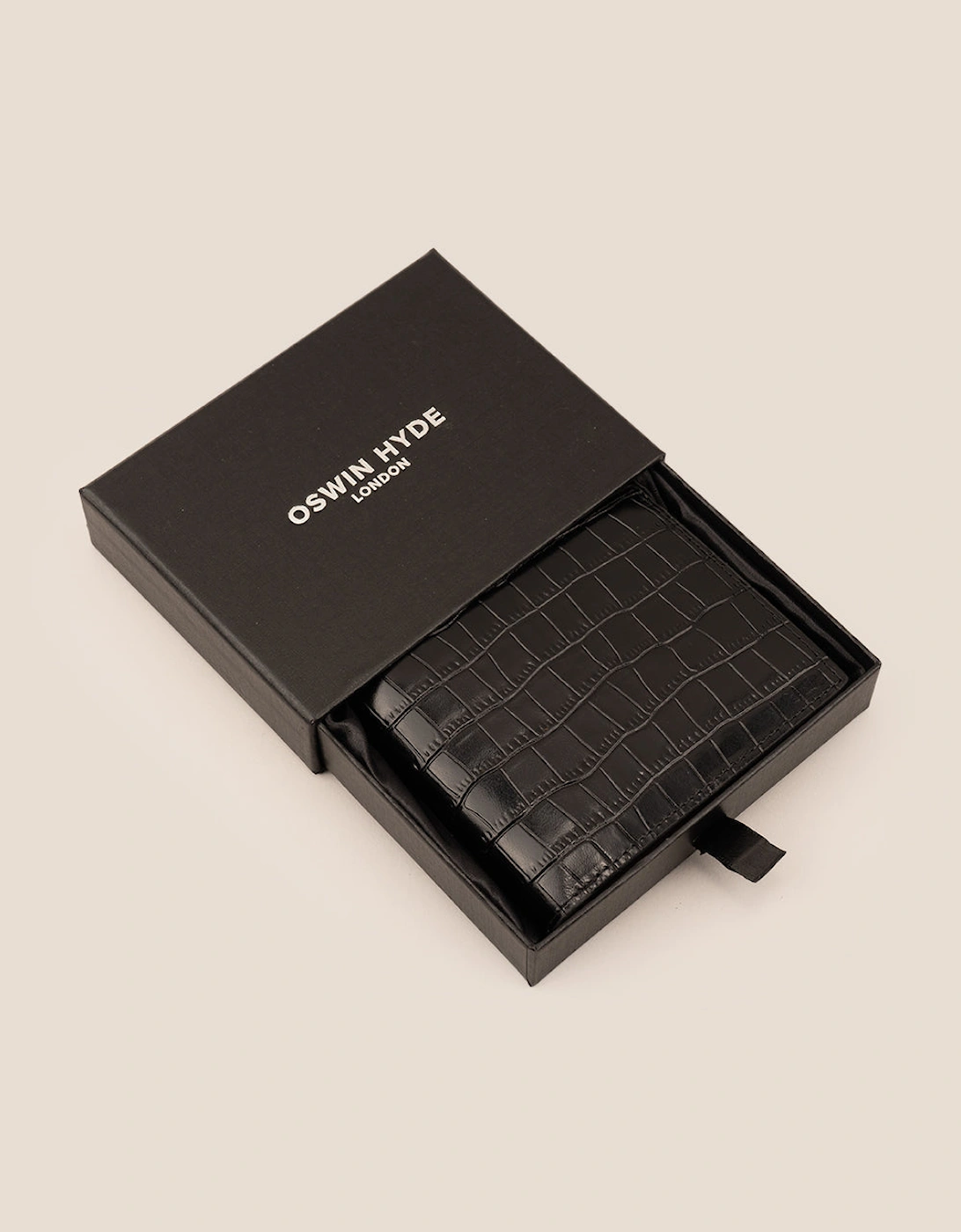 Leicester Black Bifold Wallet