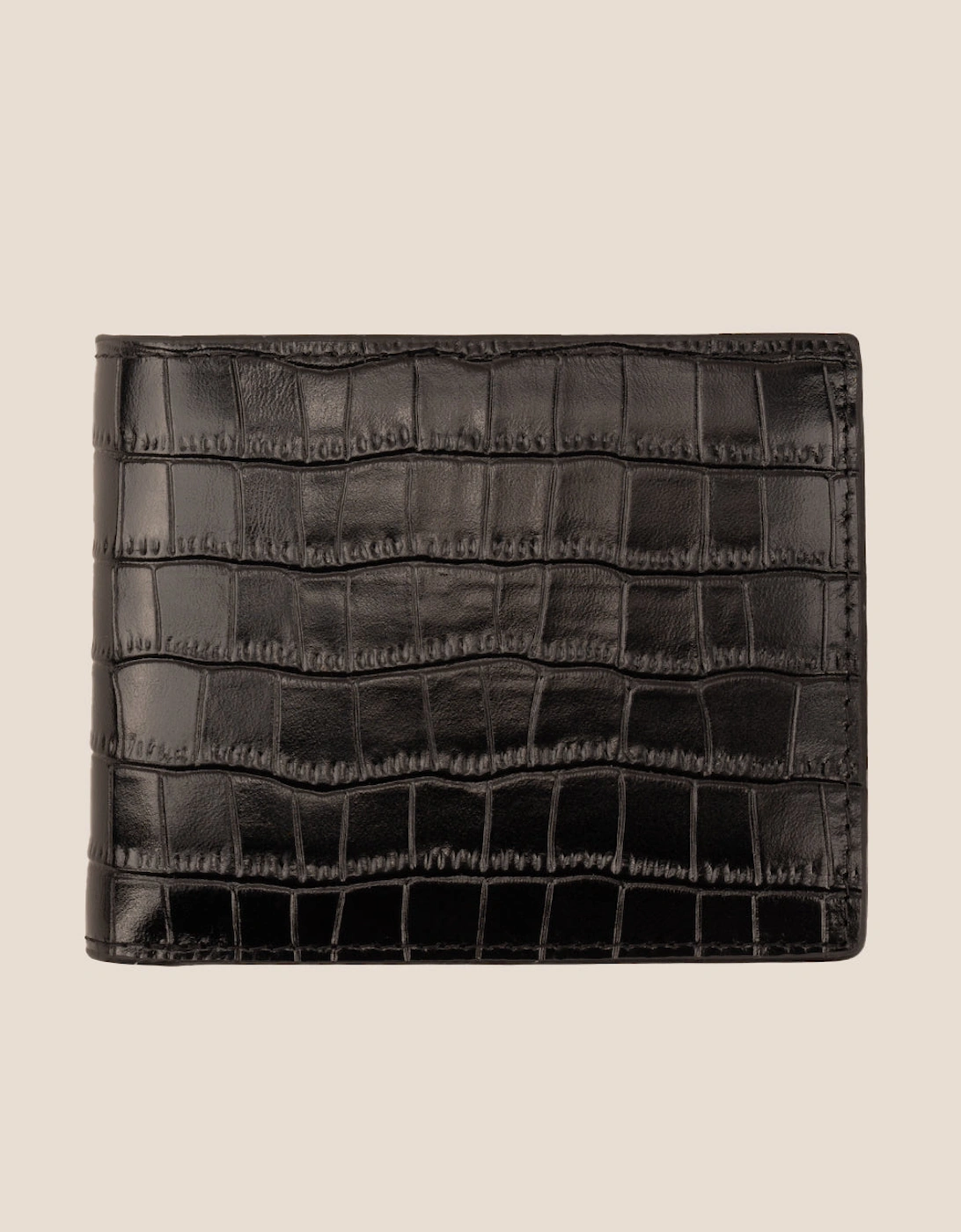 Leicester Black Bifold Wallet