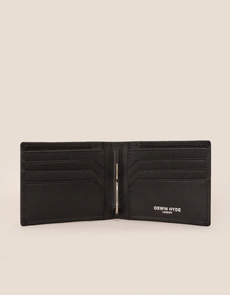 Sloane Black Money Clip Wallet