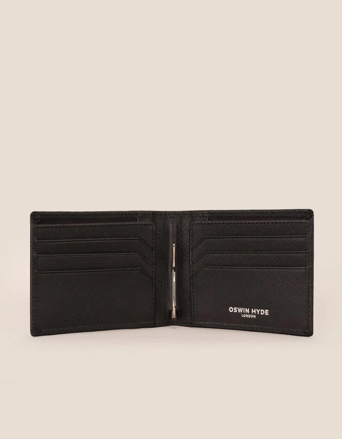Sloane Black Money Clip Wallet
