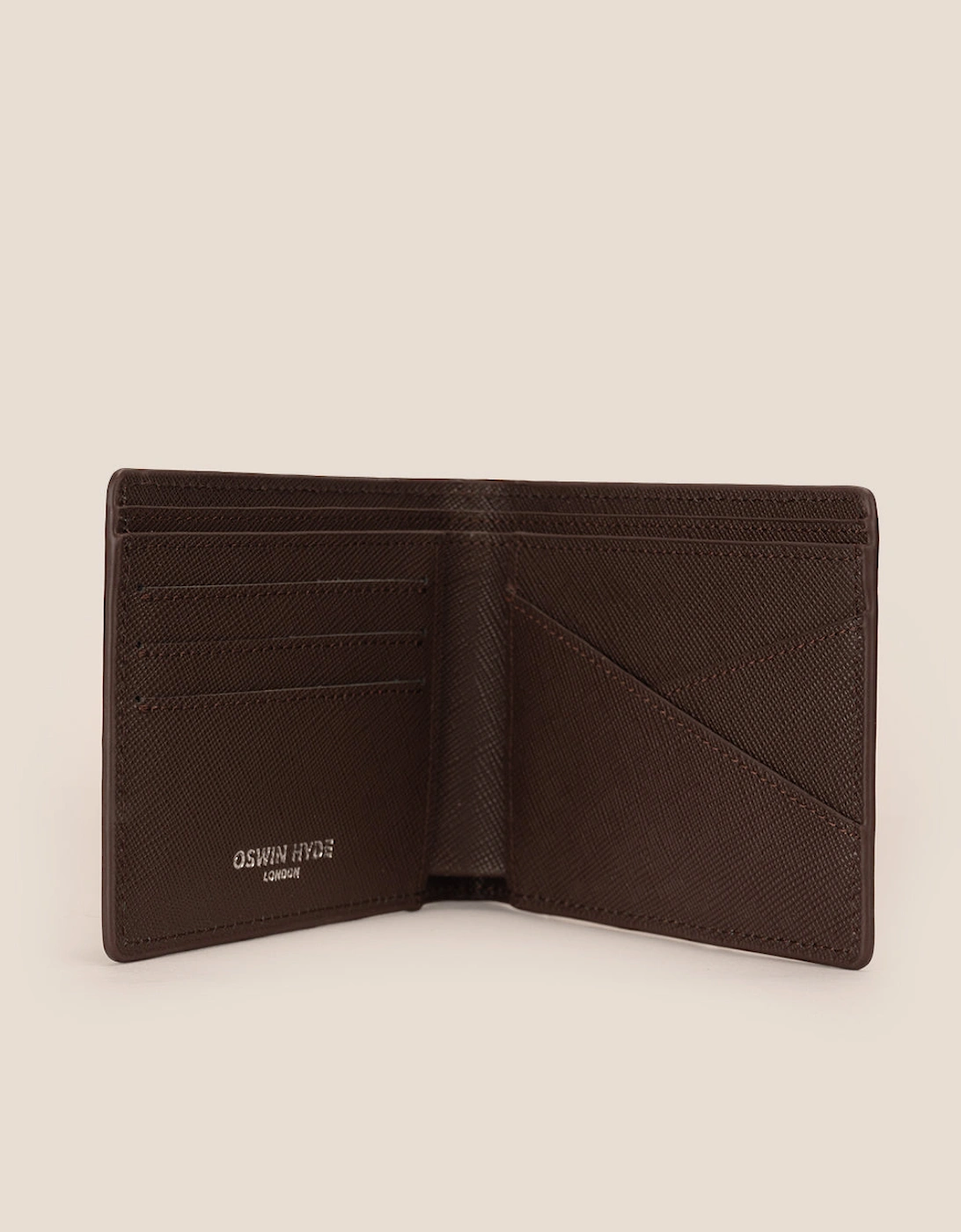 Marylebone Brown Bifold Wallet, 5 of 4