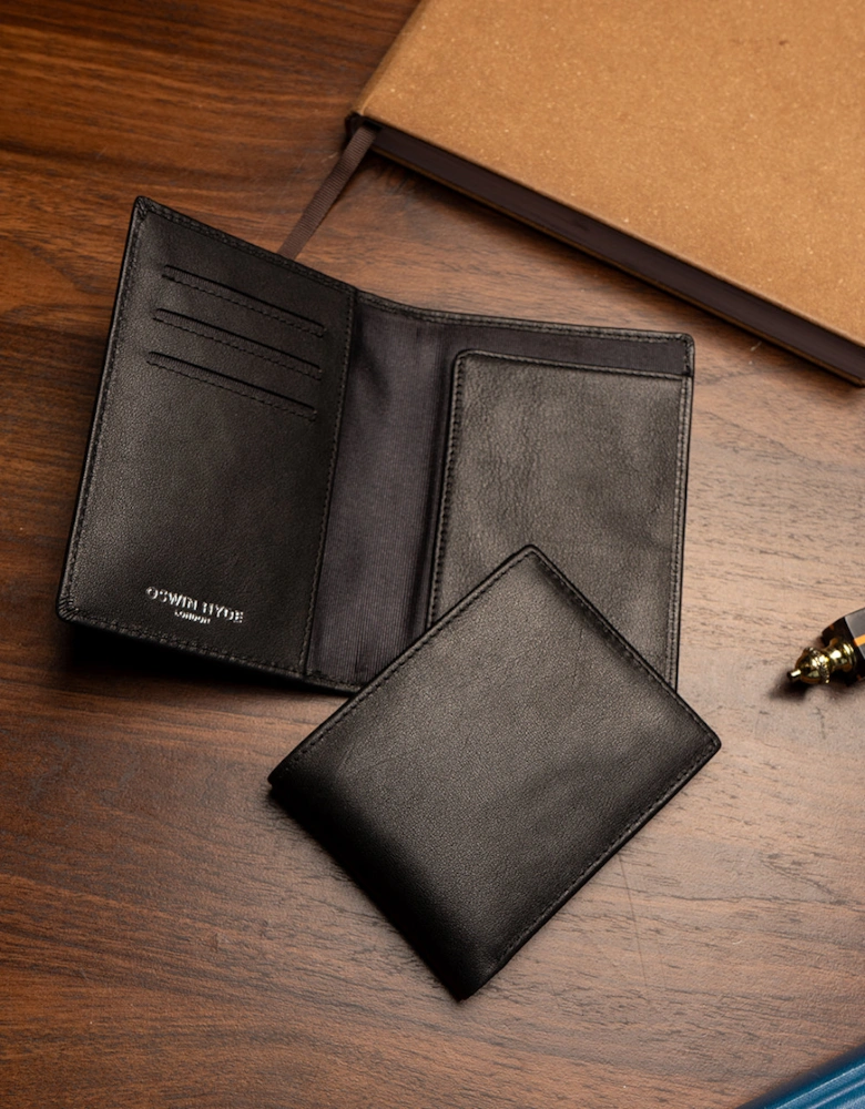 Oxford Black Bifold Wallet