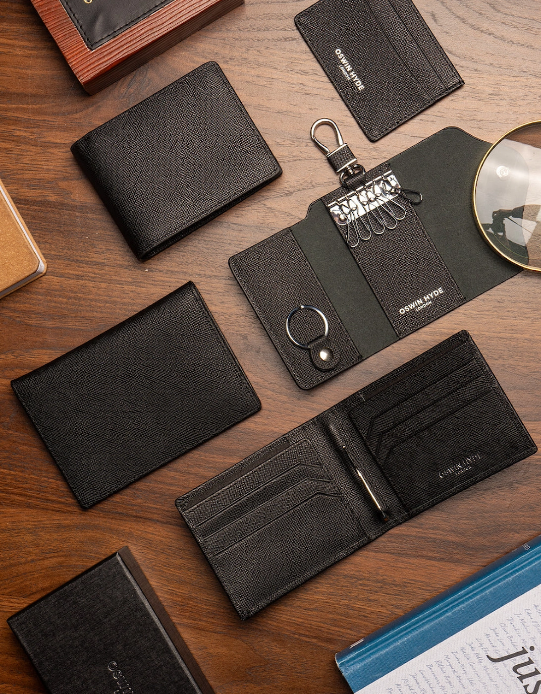 Marylebone Black Bifold Wallet