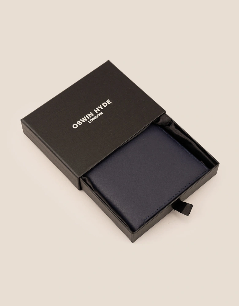 Oxford Navy Bifold Wallet