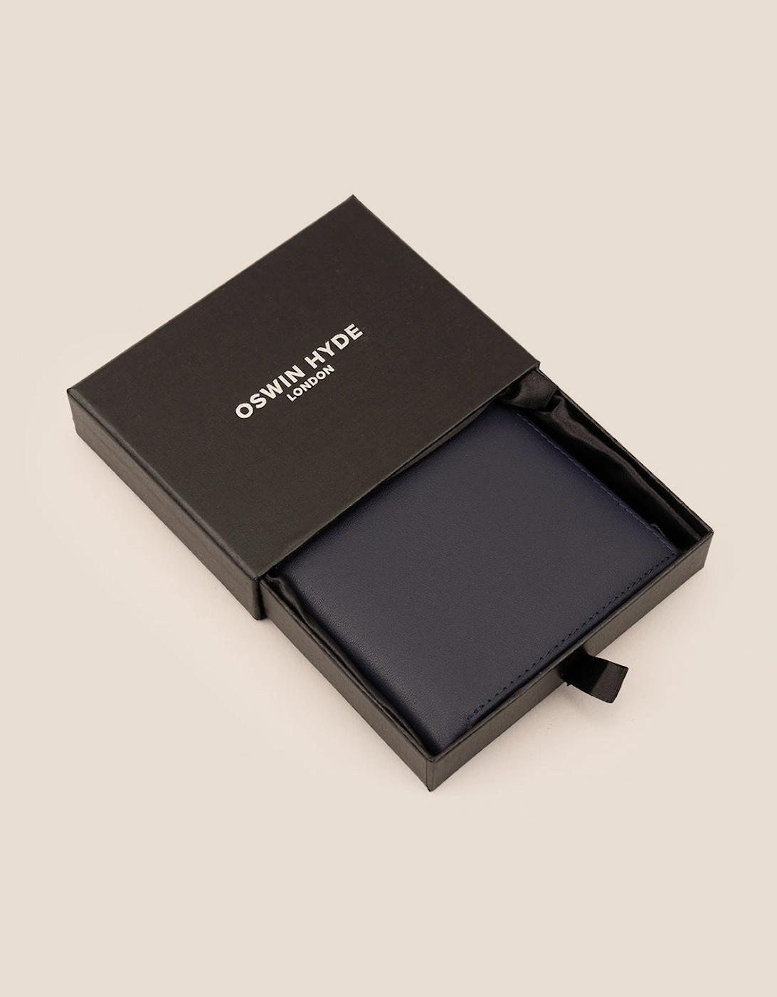 Oxford Navy Bifold Wallet