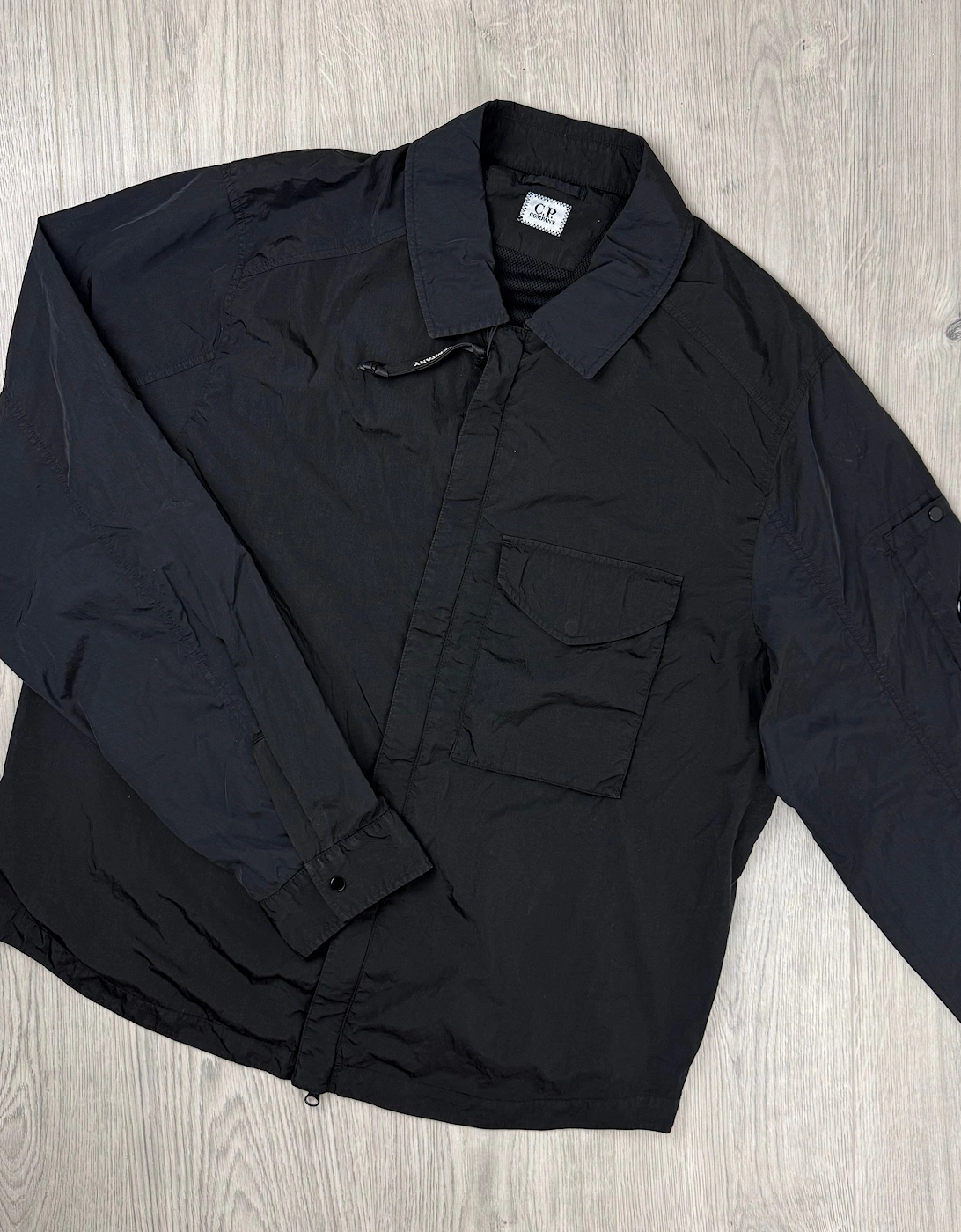 CP Company Chrome Overshirt - Black