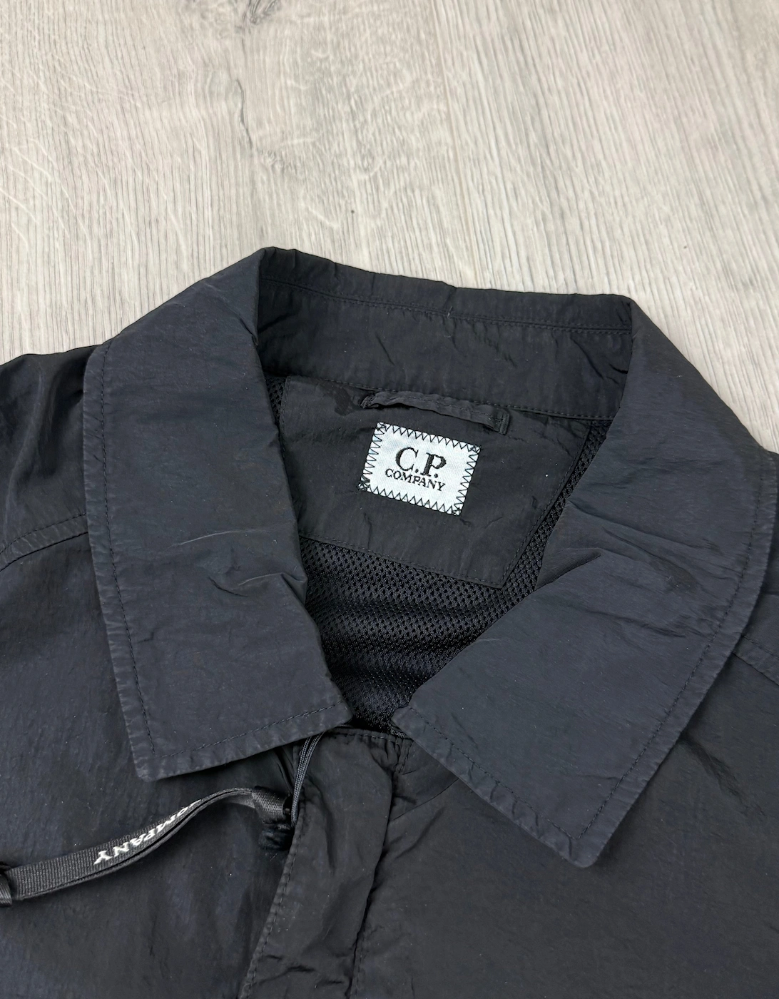 CP Company Chrome Overshirt - Black