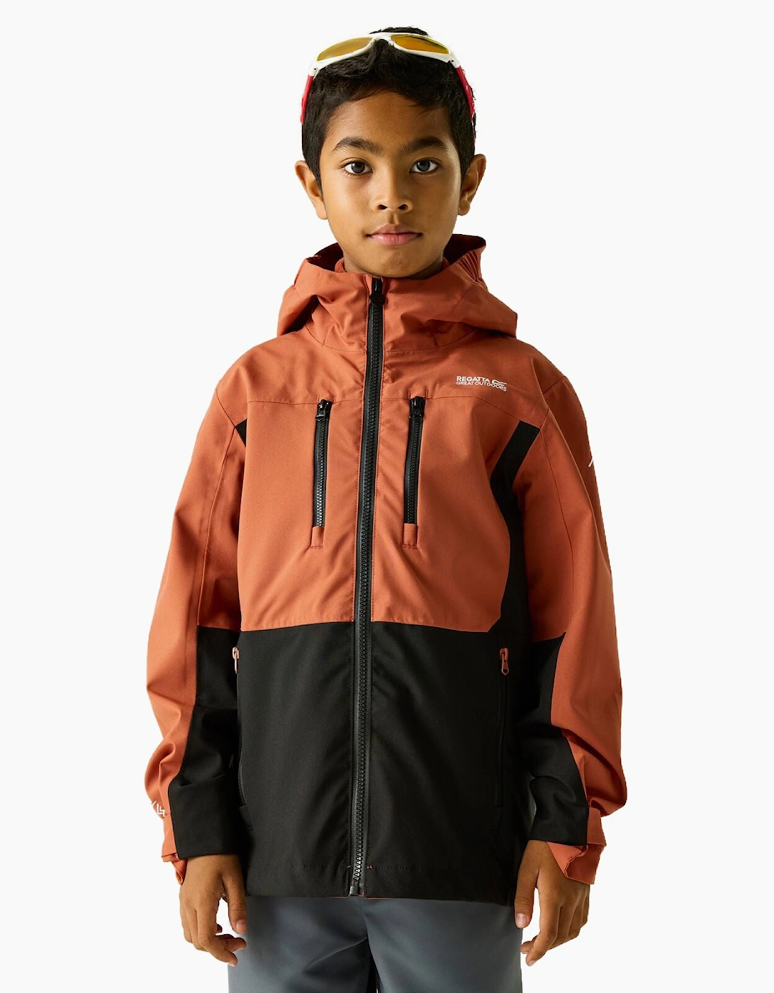 Regatta Kids Highton Waterproof Jacket, 2 of 1