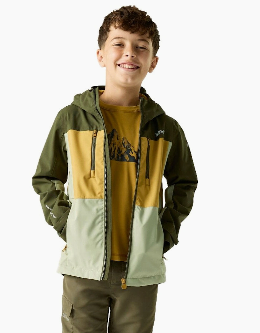 Regatta Kids Highton Waterproof Jacket, 2 of 1