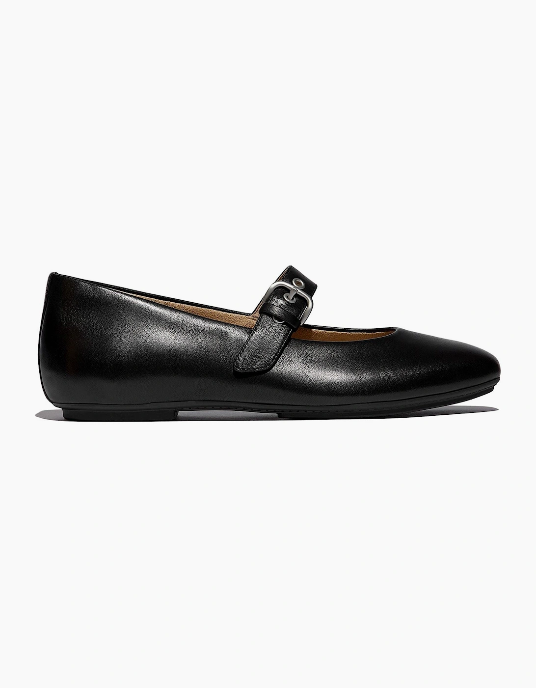 Fitflop Delicato Leather Women's All Black Narrow Fit Shoes