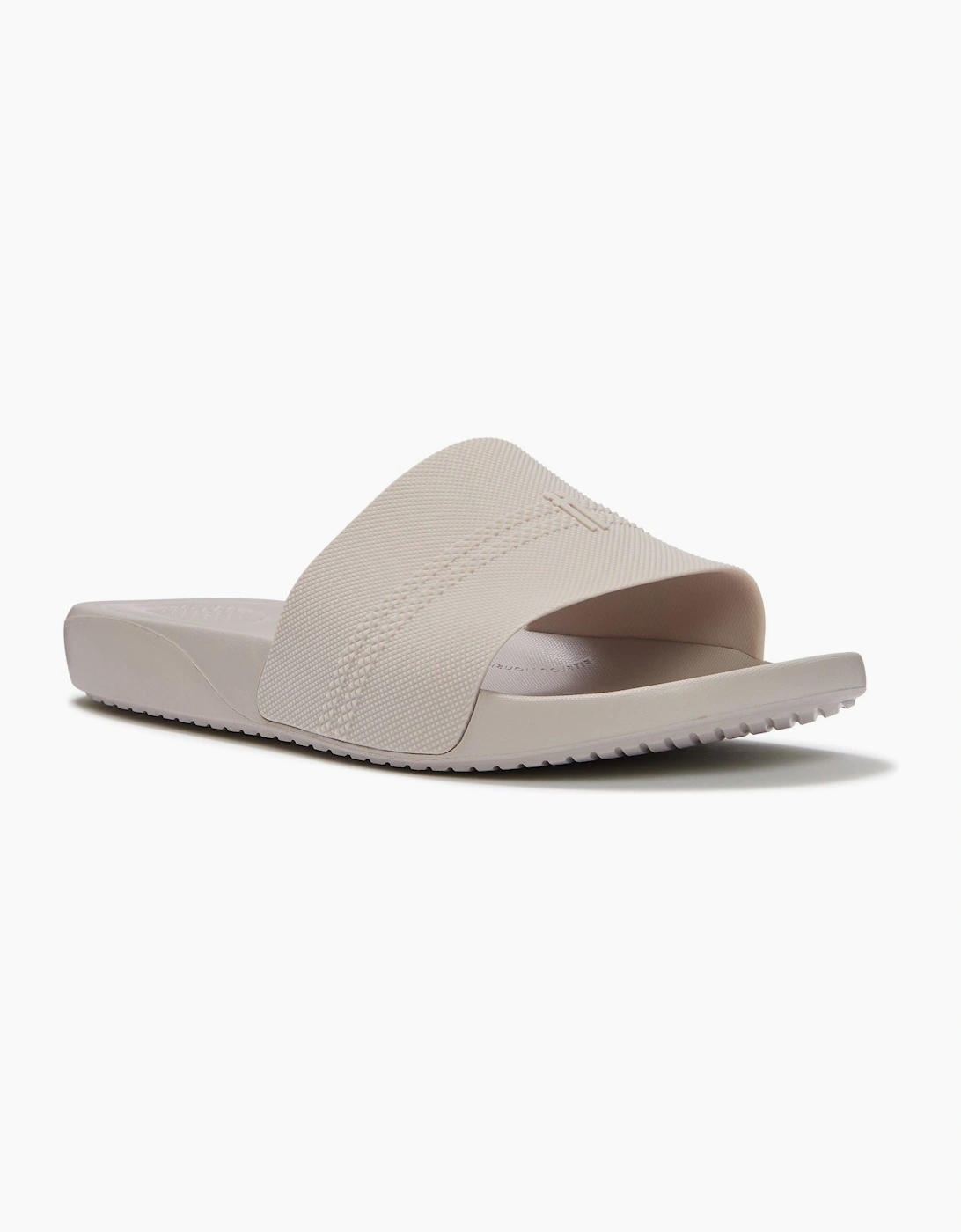 Fitflop iQushion Pool Polyurethane Men's Pale Grey Slides