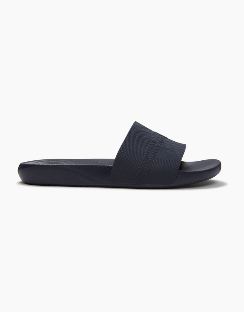 Fitflop iQushion Pool Polyurethane Men's Midnight Navy Slides