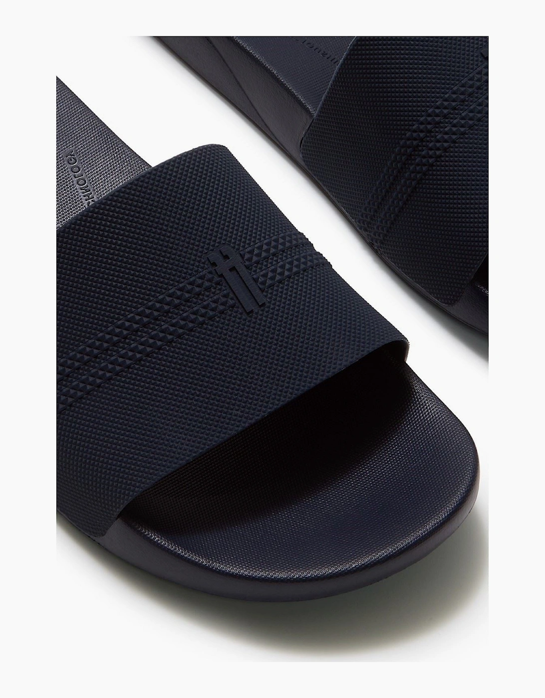 Fitflop iQushion Pool Polyurethane Men's Midnight Navy Slides