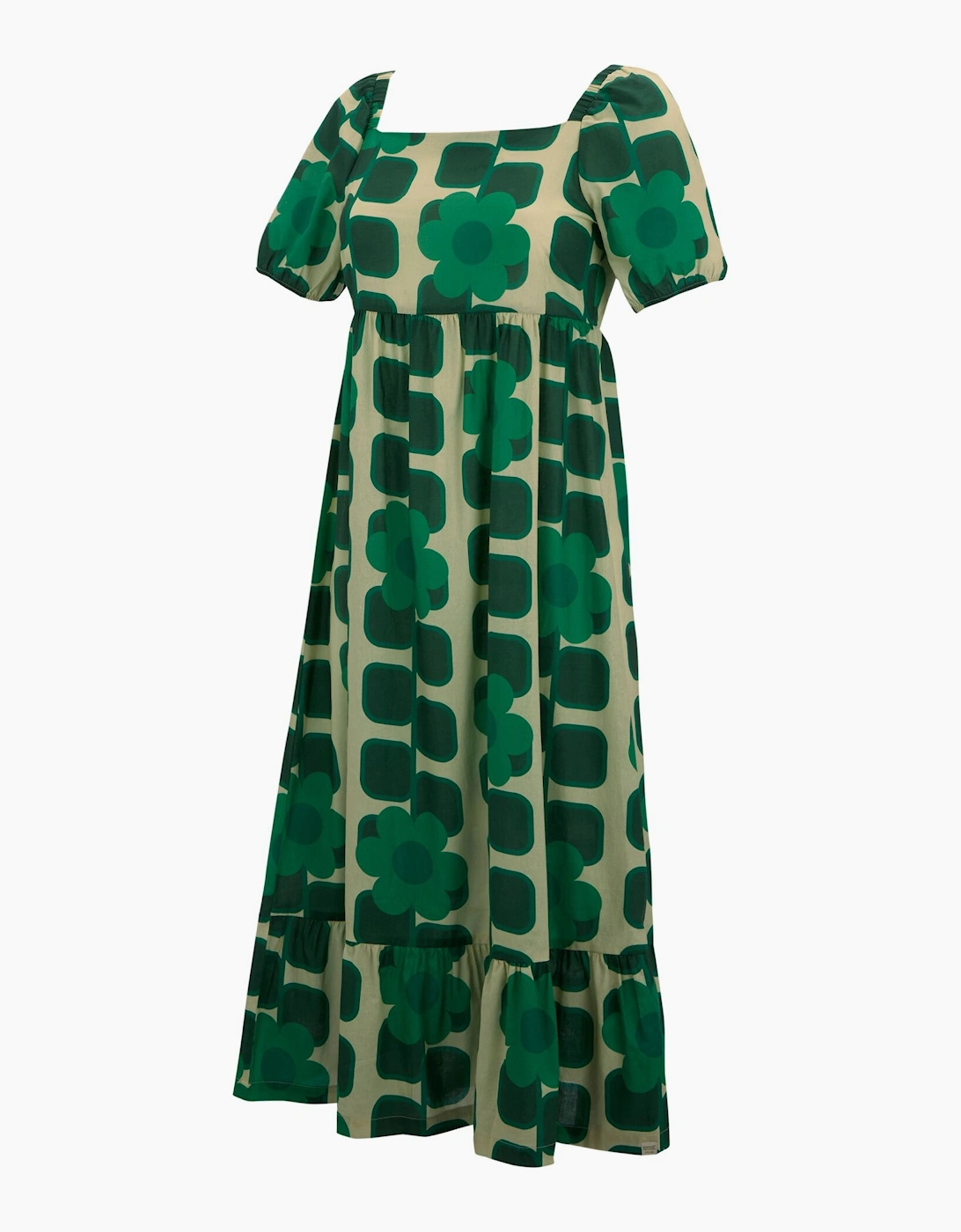 Regatta Womens/Ladies Orla Kiely Giant Square Flower Summer Midi Dress