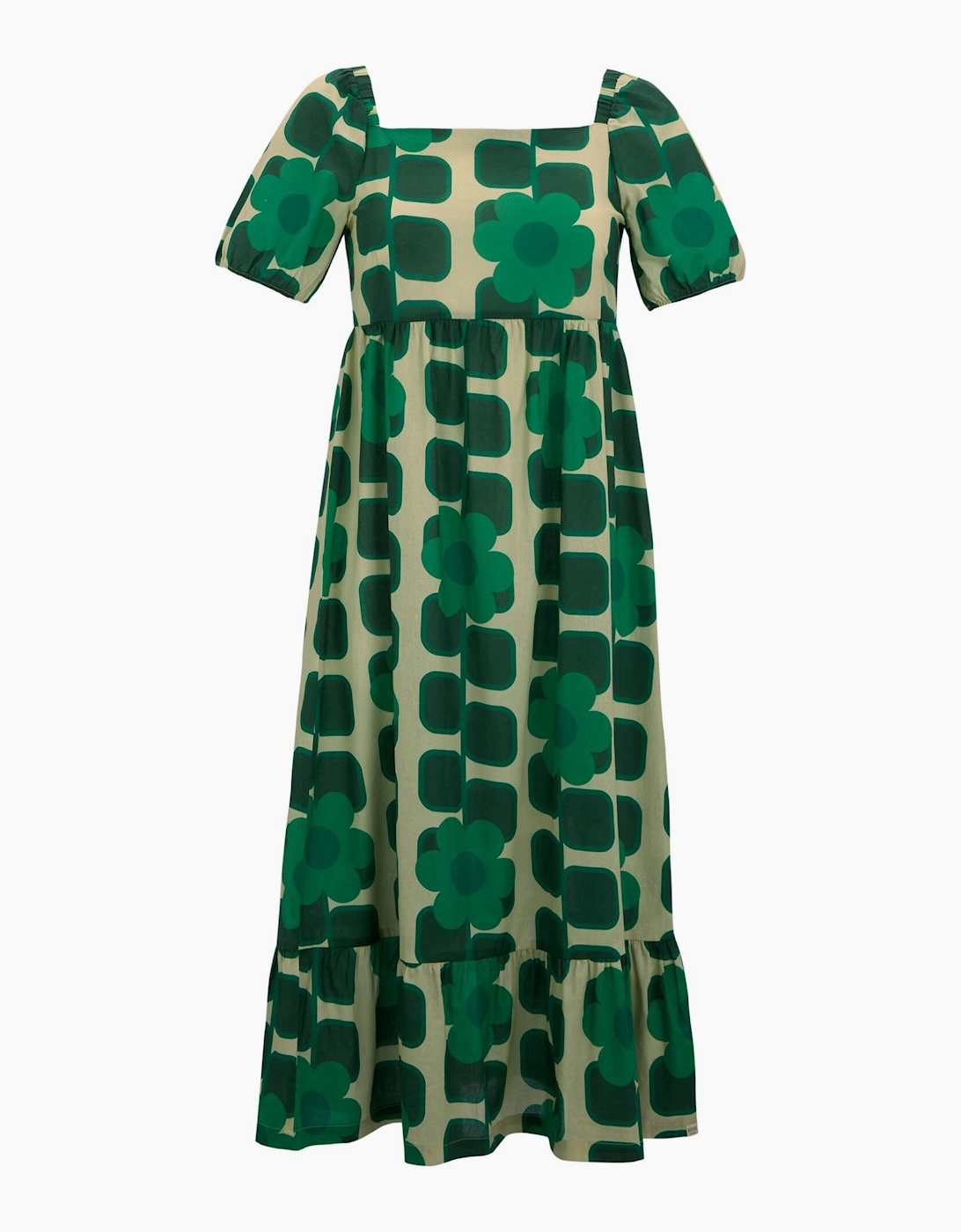 Regatta Womens/Ladies Orla Kiely Giant Square Flower Summer Midi Dress