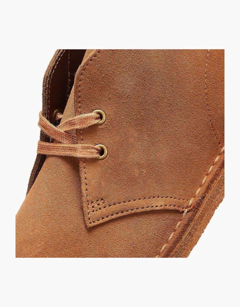 Clarks Originals Desert Trek Suede Mens Cola Boots