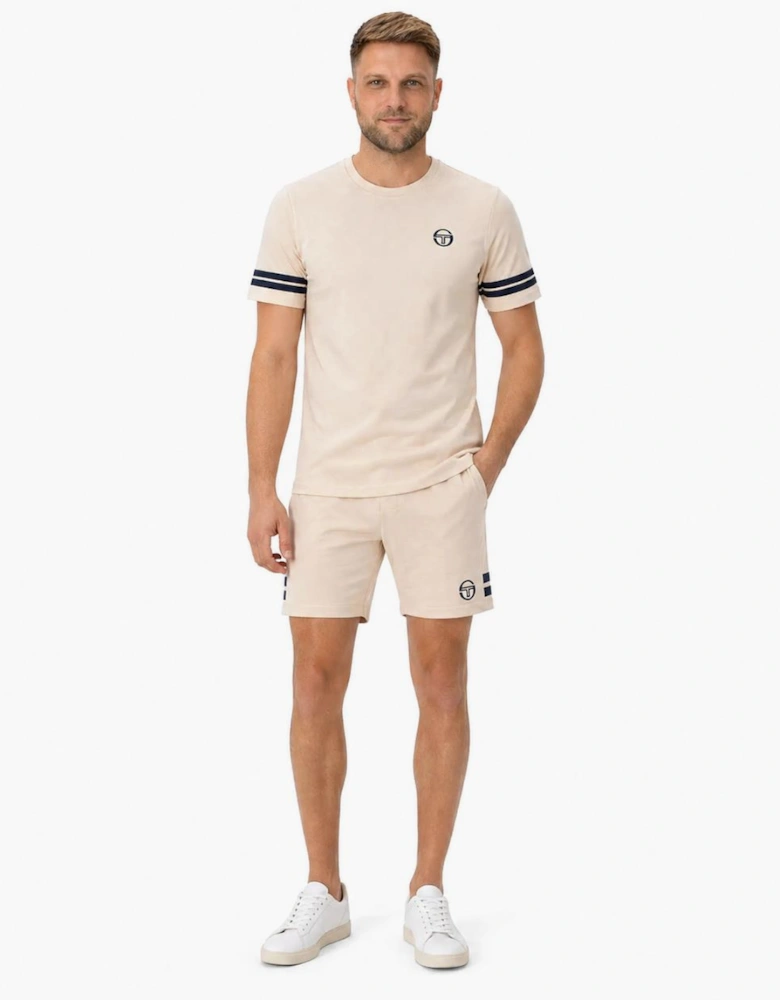 Sergio Tacchini Grello T-Shirt Sandshell/Maritime Blue